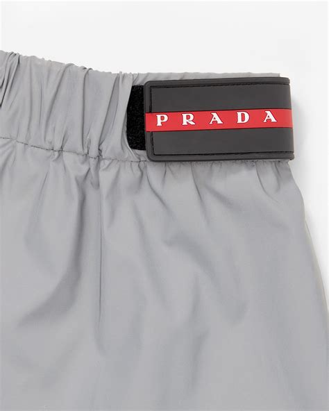 prada spring 2017 track pants|Prada nylon pants.